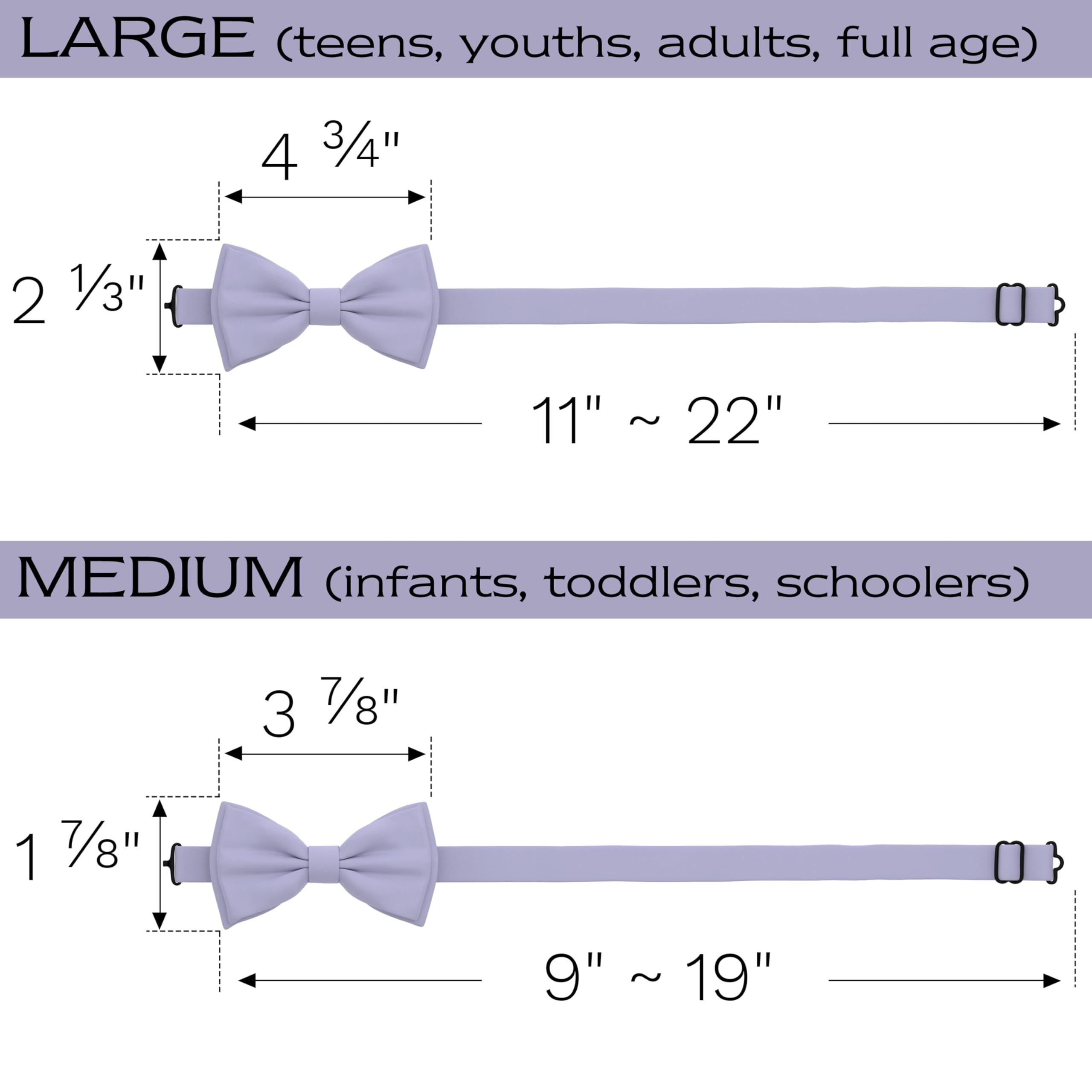 Adam Young Men's Bow Ties with Handkerchief Pre-Tied Style Formal Satin Classic Bowtie for Tuxedo Faux Silk - Image 5