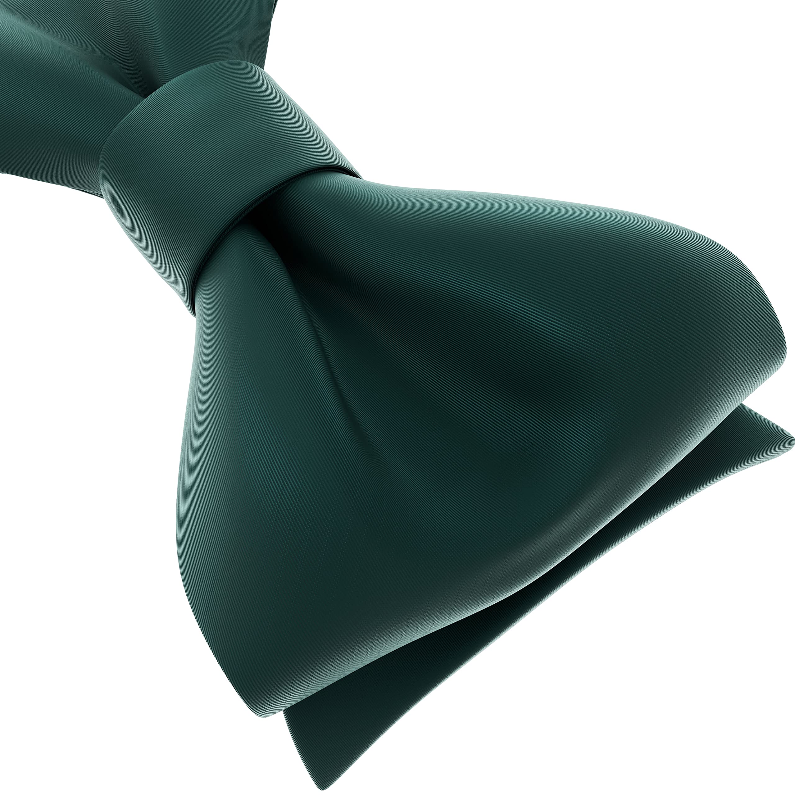 Adam Young Men's Self Tie Bow Ties Made of Sami-Glossy Satin Classic Bowtie for Tuxedo Faux Silk - Image 3