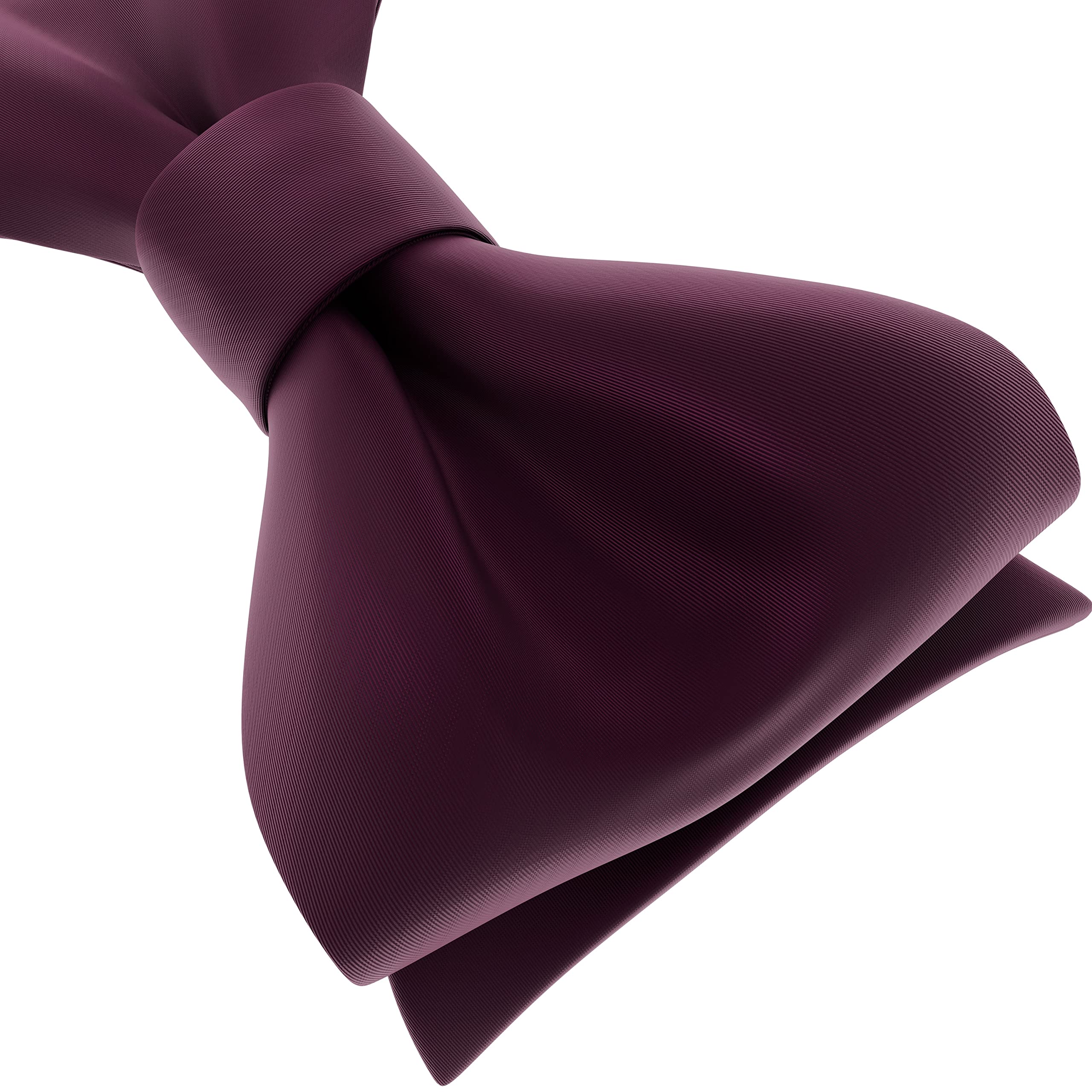 Adam Young Men's Self Tie Bow Ties Made of Sami-Glossy Satin Classic Bowtie for Tuxedo Faux Silk - Image 3